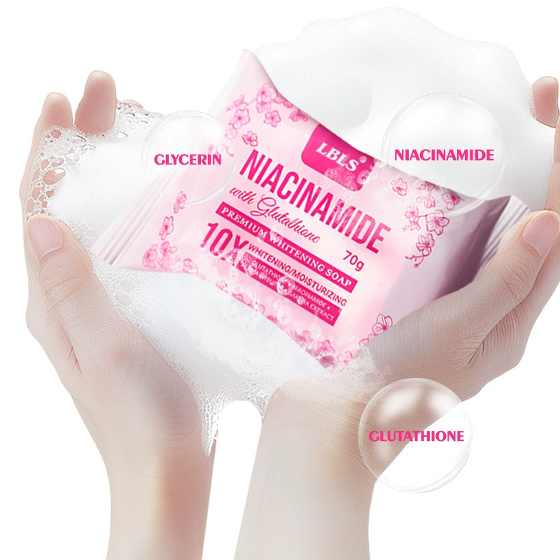 LBLS Niacinamide Cherry Blossom Handcrafted Soap 70 g