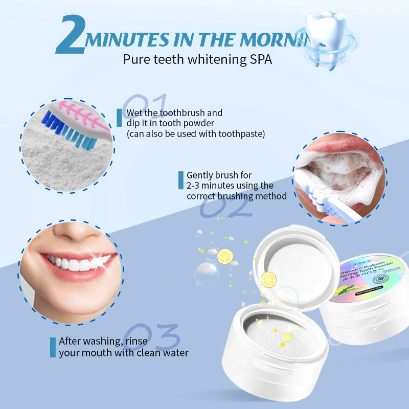 LBLS Vitamin C Probiotic Brightening Tooth Powder