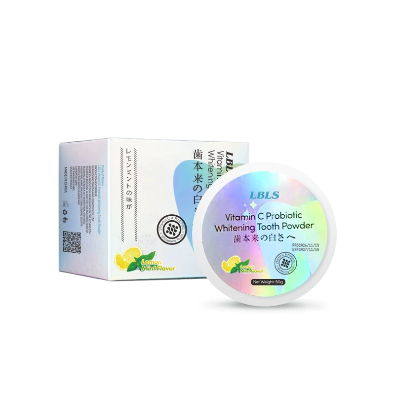 LBLS Vitamin C Probiotic Brightening Tooth Powder
