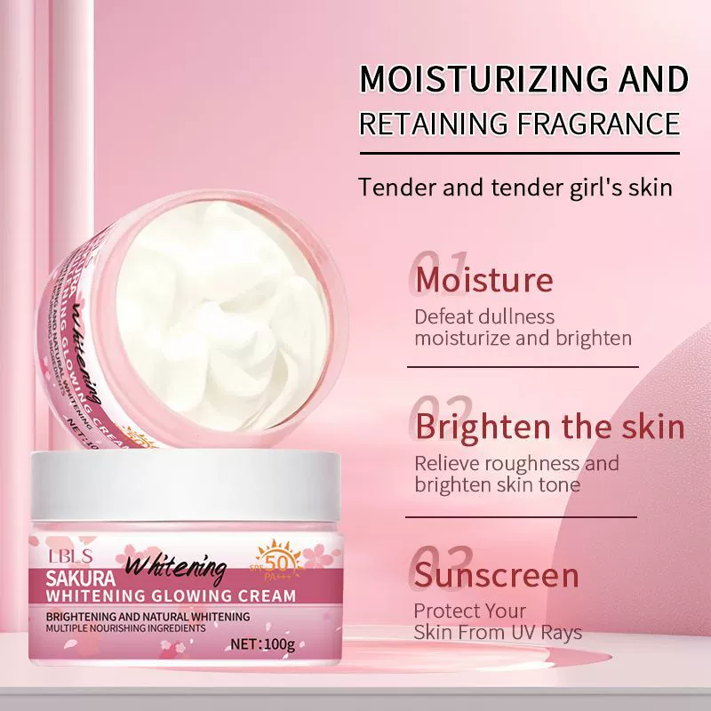 LBLS Cherry Blossom Brightening Cream SPF50