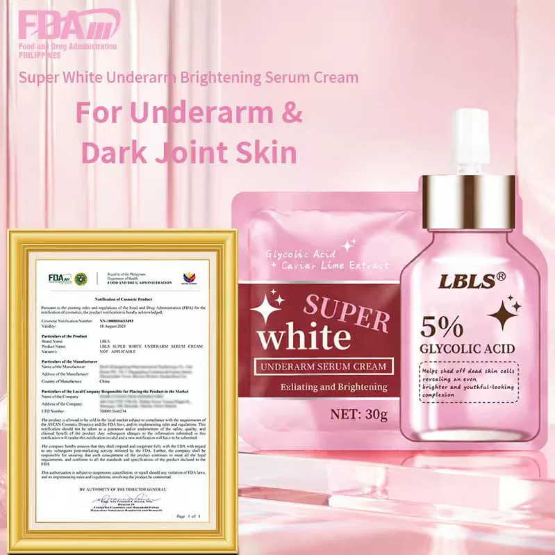LBLS Brightening Underarm Cream (Pink Pouch)