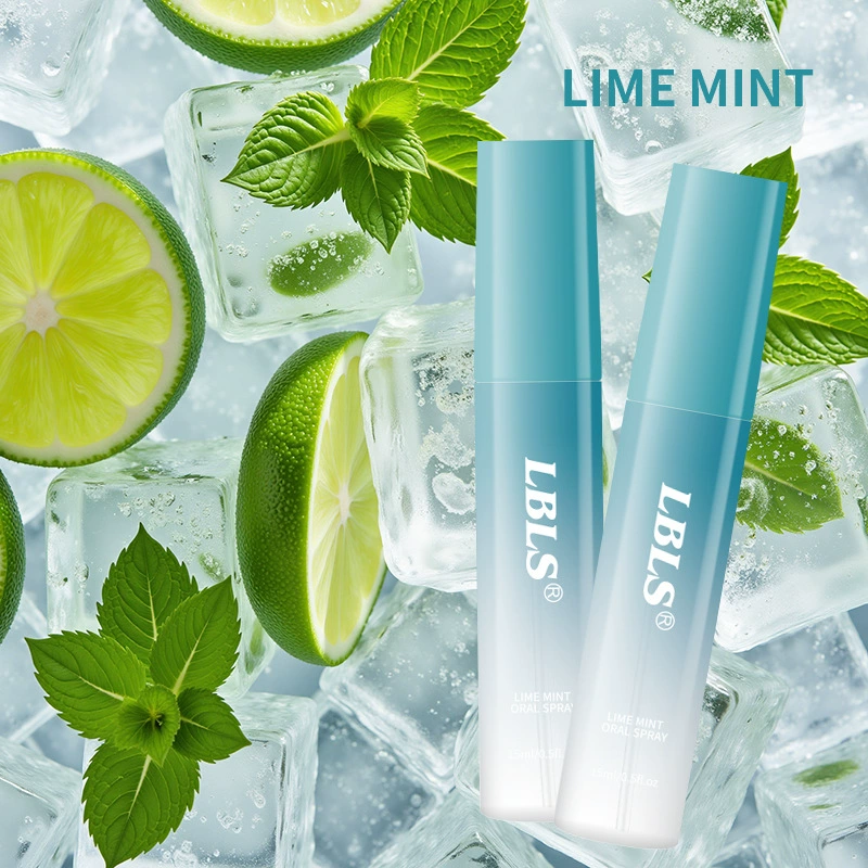 LBLS Lime Mint Blueberry Oral Spray