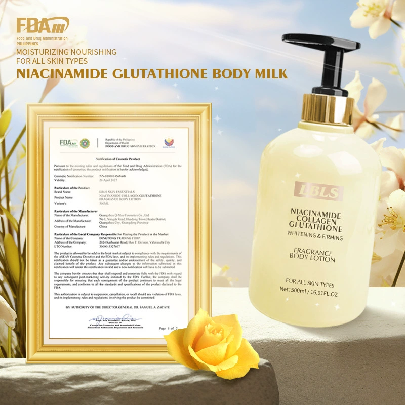 LBLS Niacinamide Collagen Glutathione Fragrance Body Lotion