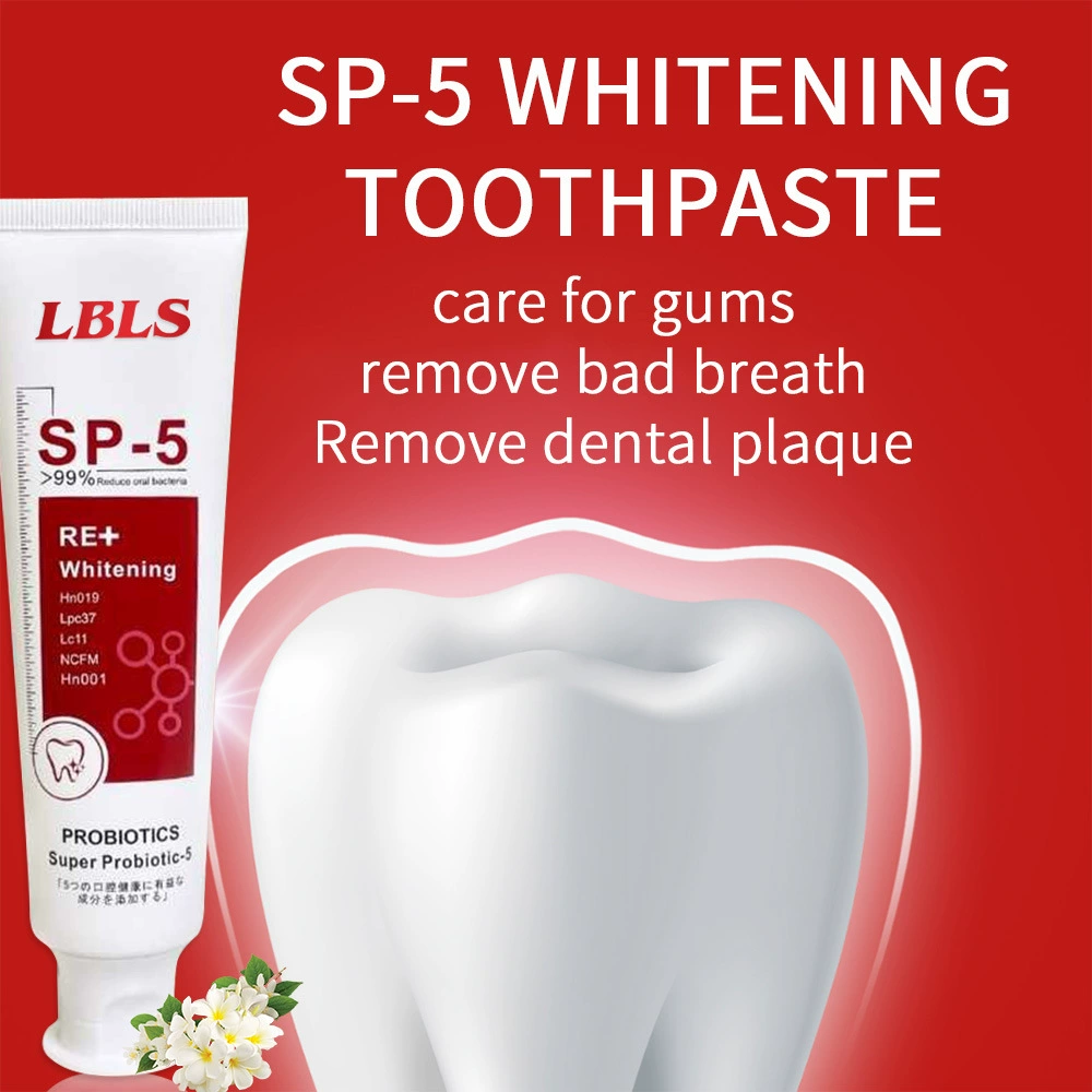 LBLS Probiotic Toothpaste (Red & White)