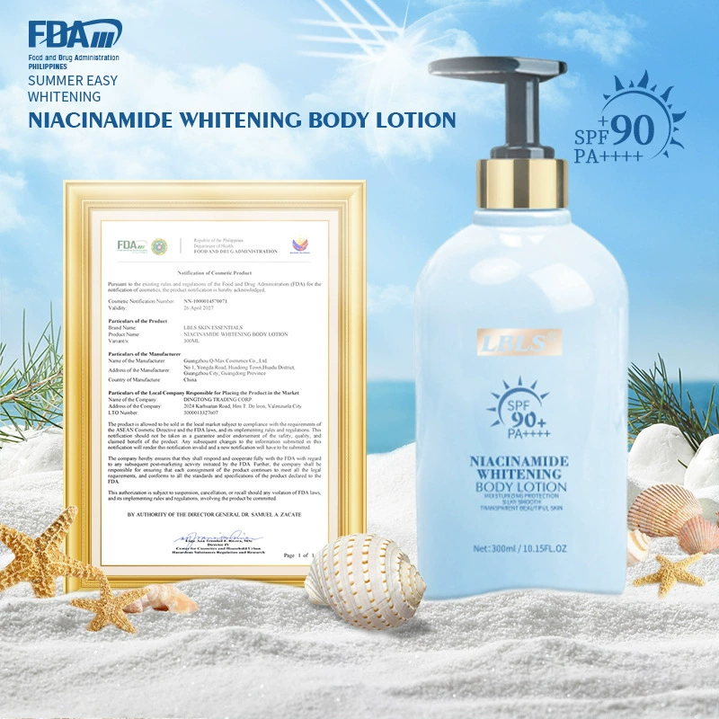 LBLS Niacinamide Body Lotion (Blue Bottle)