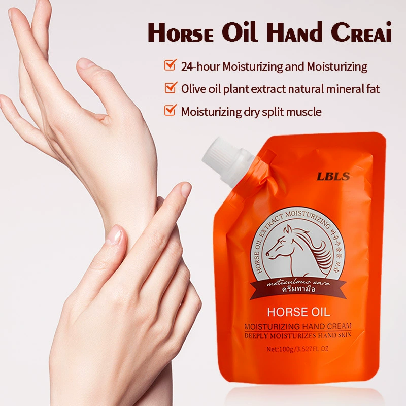 LBLS Horse Oil Moisturizing Hand Care Cream (Pouch)
