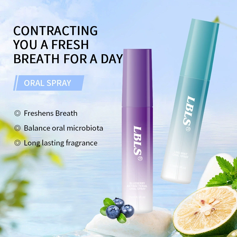 LBLS Lime Mint Blueberry Oral Spray