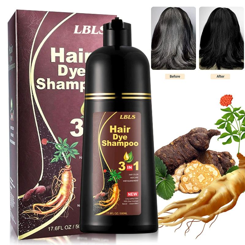 LBLS One-Step Black Hair Color Cream
